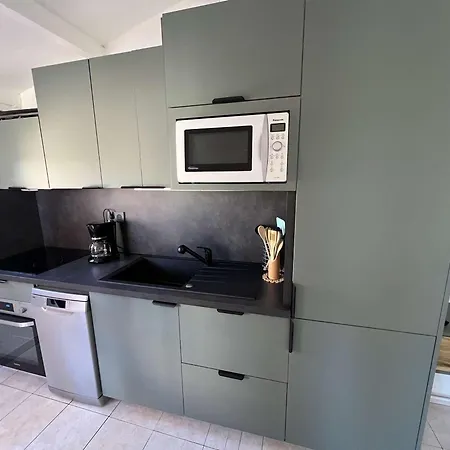 Pavillon T2 Avec Terrasse Et Parking Privé, Près Commerces Et Privée Au Barcarès - Fr-1-81-259 Le Barcarès
